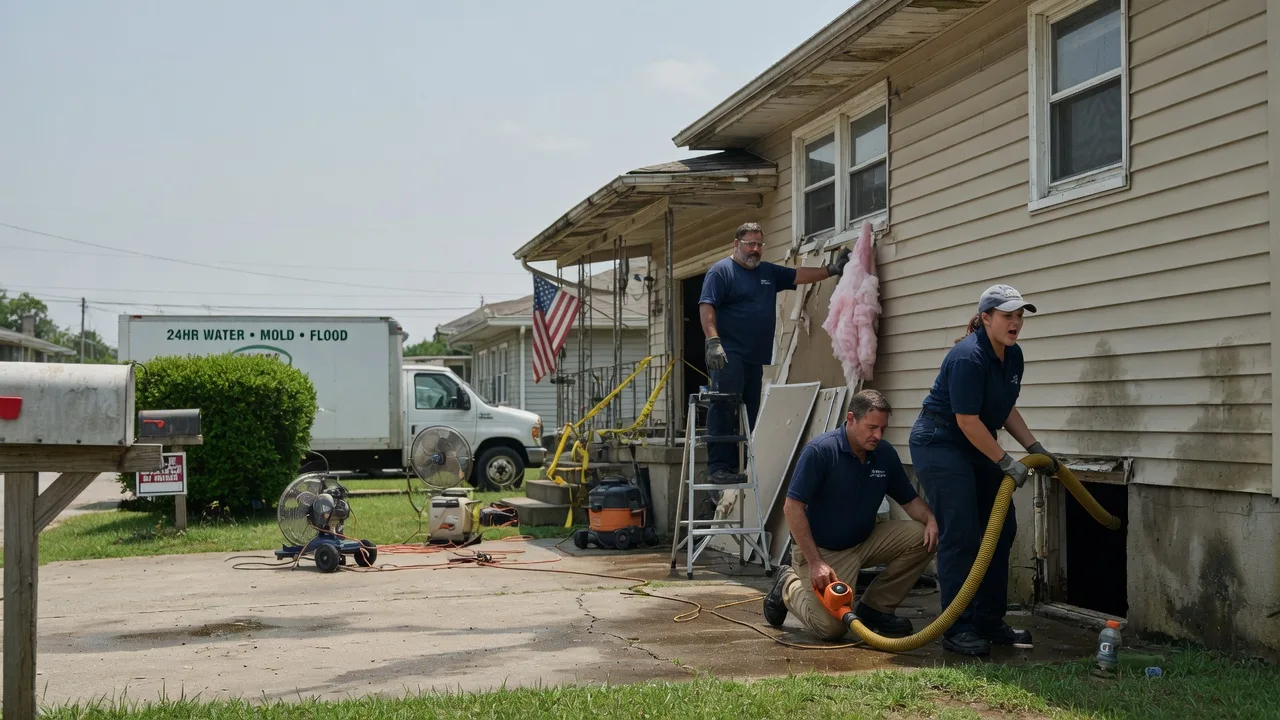 Water Damage Repair in Dixon, WY near me